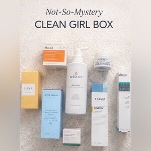 Not-So-Mystery Clean Girl Box | brand new | Premium products